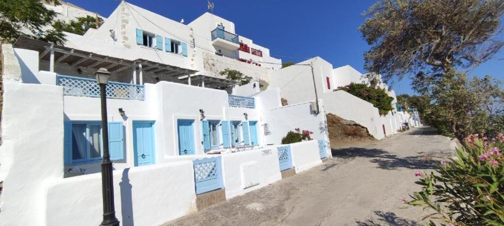 Asvestoti Mesonettes Blue Light Σιελ Μεζονετεs Otel Pera Gyalos Dış mekan fotoğraf