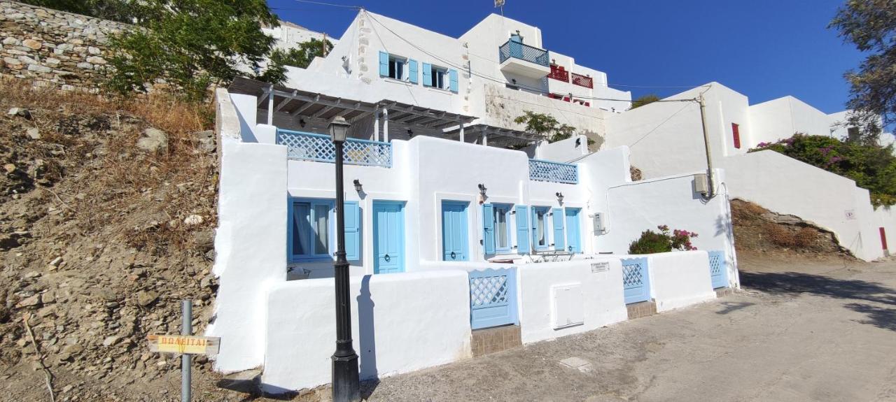 Asvestoti Mesonettes Blue Light Σιελ Μεζονετεs Otel Pera Gyalos Dış mekan fotoğraf